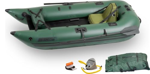 285fpb Deluxe Inflatable Pontoon Fishing Boat Package