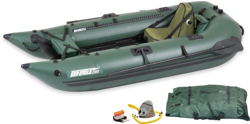 285fpb Deluxe Inflatable Pontoon Fishing Boat Package