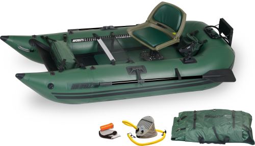 285fpb Pro Inflatable Pontoon Fishing Boat Package