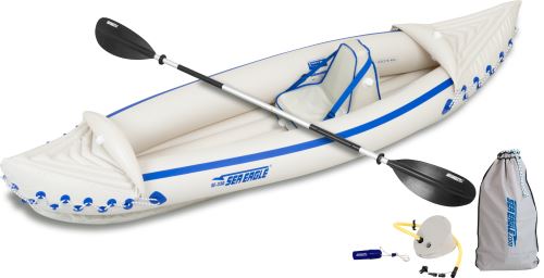 SE 330 Pro Solo Kayak Inflatable Kayak Package