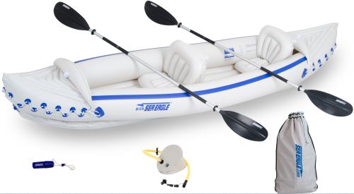 SE 370 Deluxe Inflatable Kayak Package