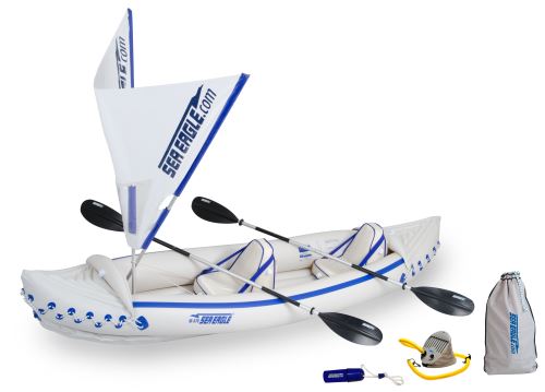 SE 370 QuikSail Inflatable Kayak Package