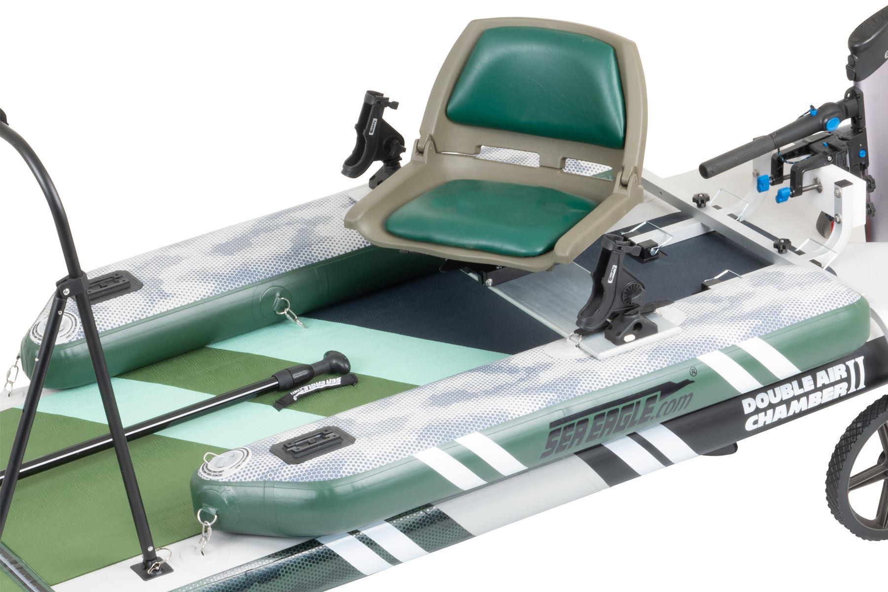 accessories needed for pintoon fishing Pontoon Boat Sit 12 inches higher and get a better view of the water with the FishSUP 1210 Pontoon Seat Kit Pontoon Boat Accessories: A Complete