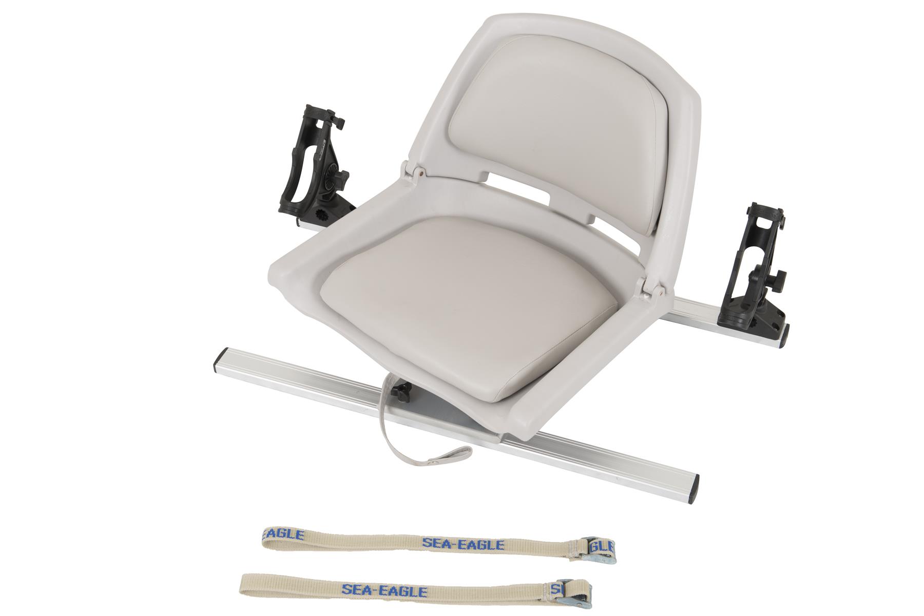 fishing rod holders for boat seats V12 Seat Post Vertical Rack (holds 12 rods) White AND REELS SHOULD SIT JUST ABOVE THE TOP OF THE RACK Swivel Seat Fishing Rig w/