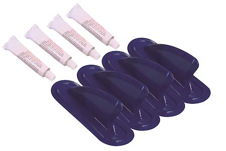 Image of 4 SKEGS WITH GLUE