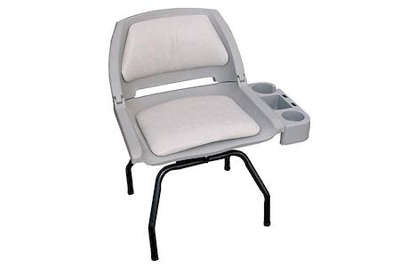 Image of Swivel Seat with Stand and Cup Caddy