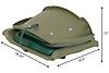 Green Swivel Seat alternate view 1104