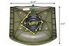 Green Swivel Seat alternate view 1106