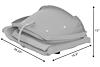 Gray Swivel Seat alternate view 1108