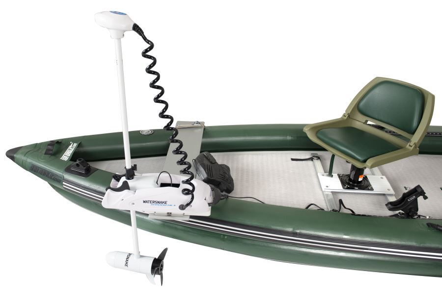 Watersnake Shadow 44 MK II Bow Mount Motor w/ Quick Release Bracket