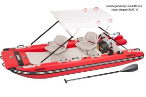 small catamaran speed boat