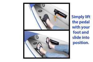FlexBrace™ Adjustable Footrest - No Glue