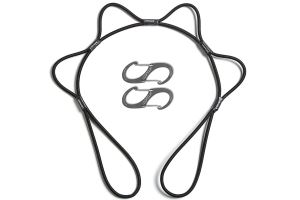 3' Black Loop Rope