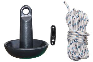 Mushroom Anchor Kit with Cleat