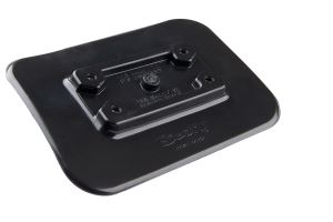 Scotty Glue-on Mounting Pad Black