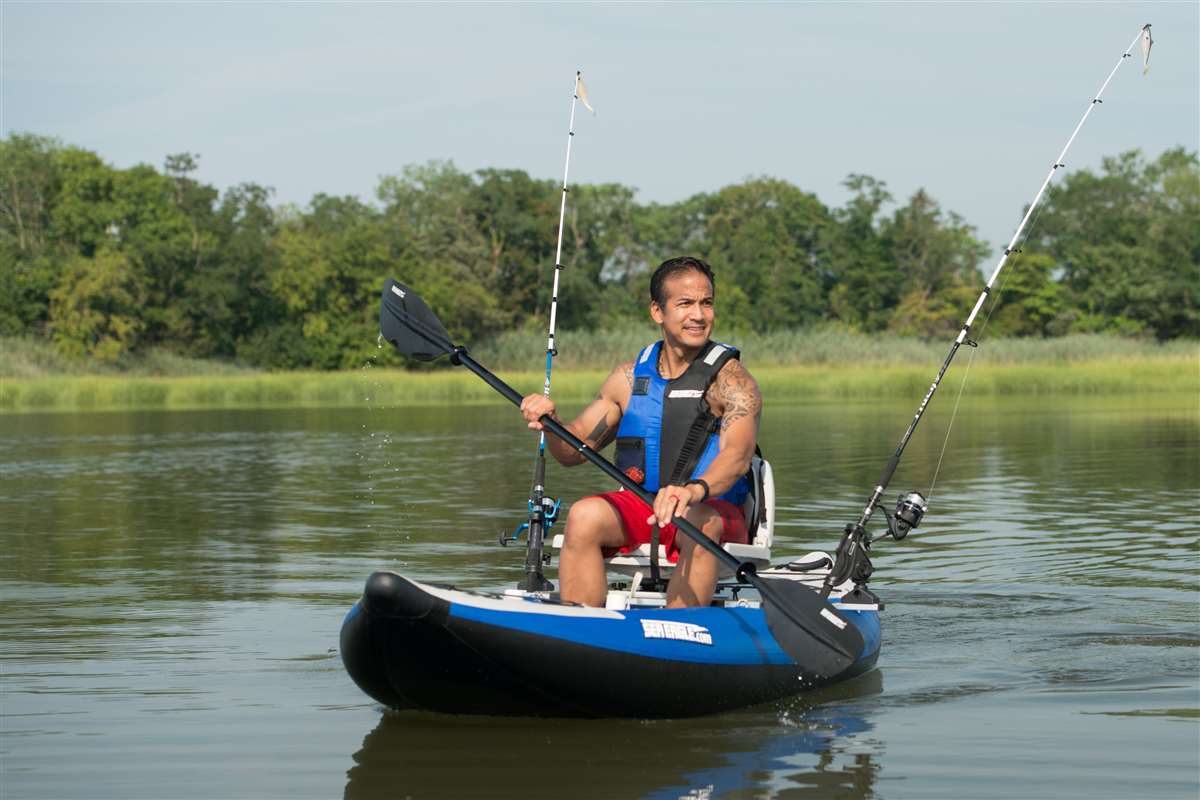 There's nothing better than a simple, portable, easy to rig for fishing kayak