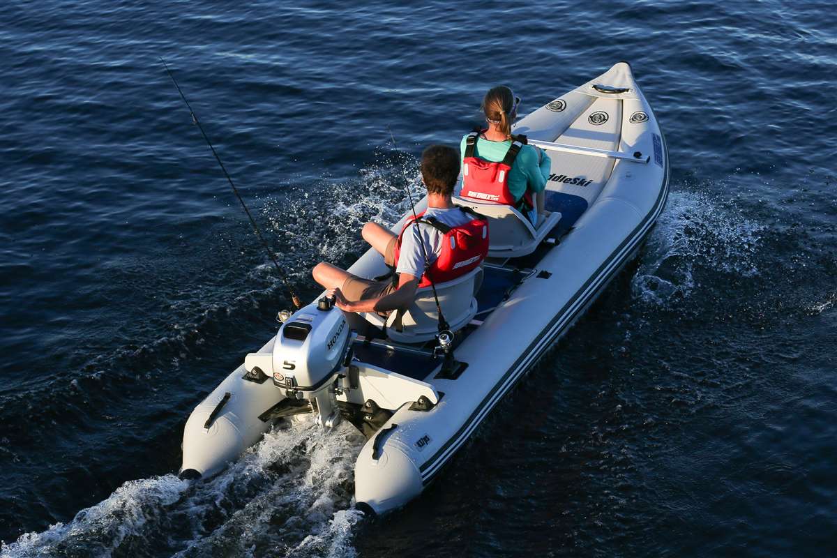 The new high-pressure all-drop-stitch floor and Honda 5S motor will take you places you could never reach before
