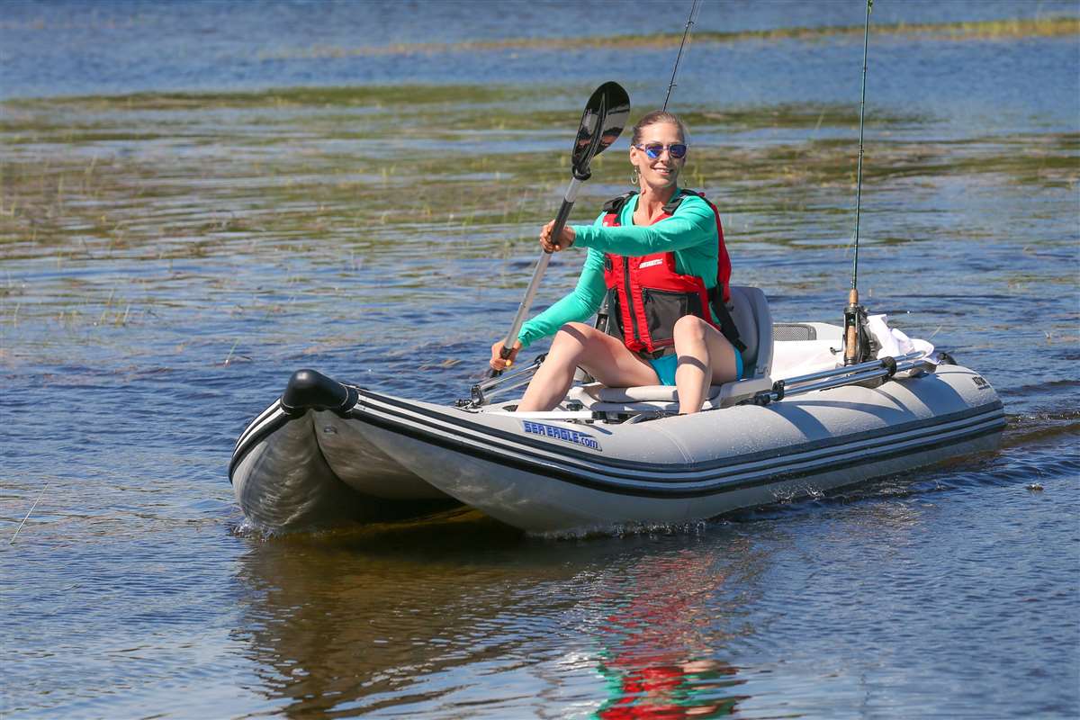 Sun, fun, and my Sea Eagle PaddleSki™