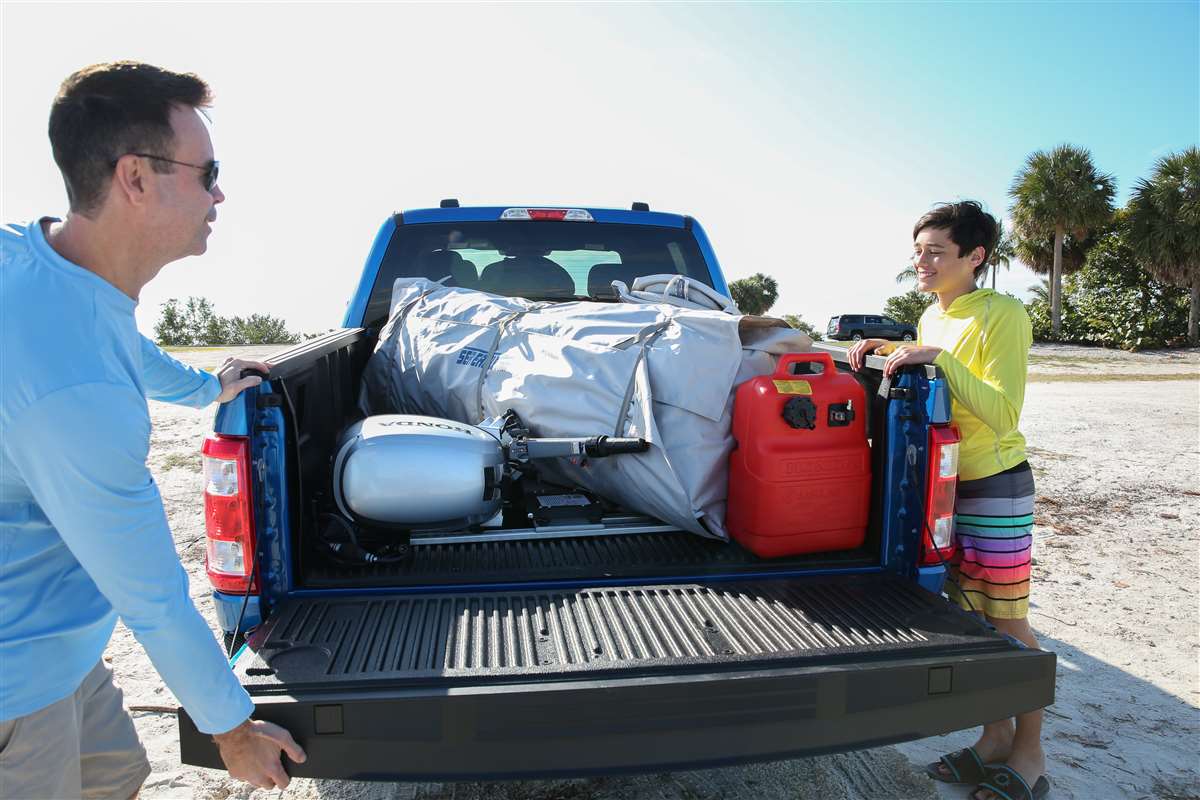 From truck bed or SUV to out on the water in 30 mins flat