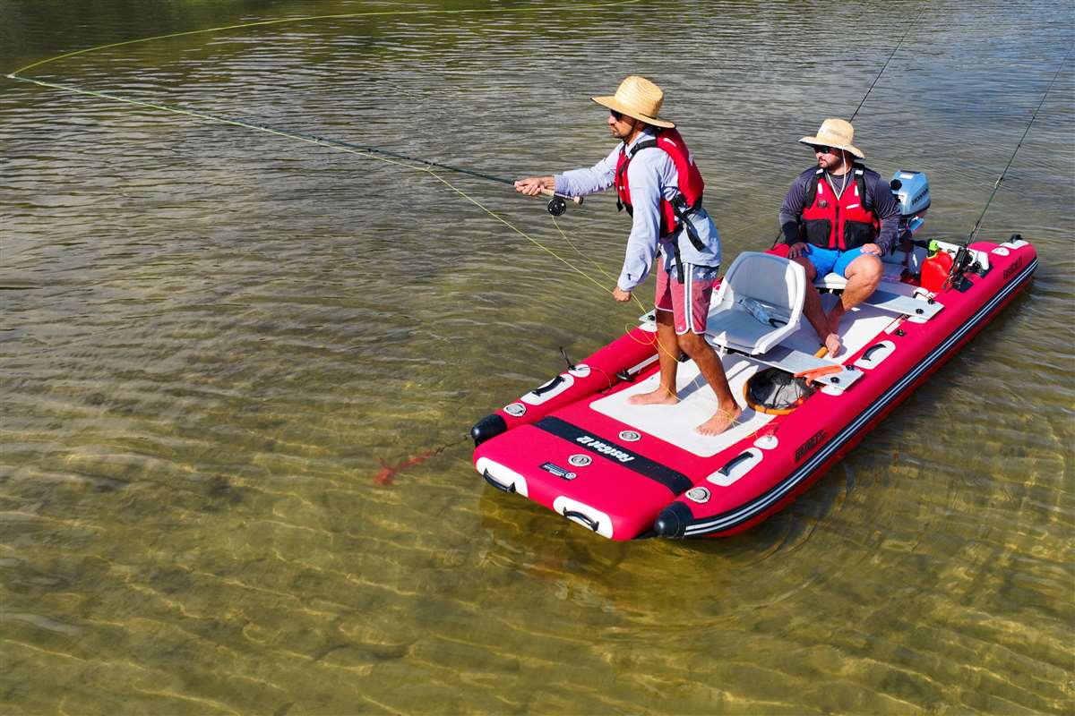 A perfect hull for fly fishing