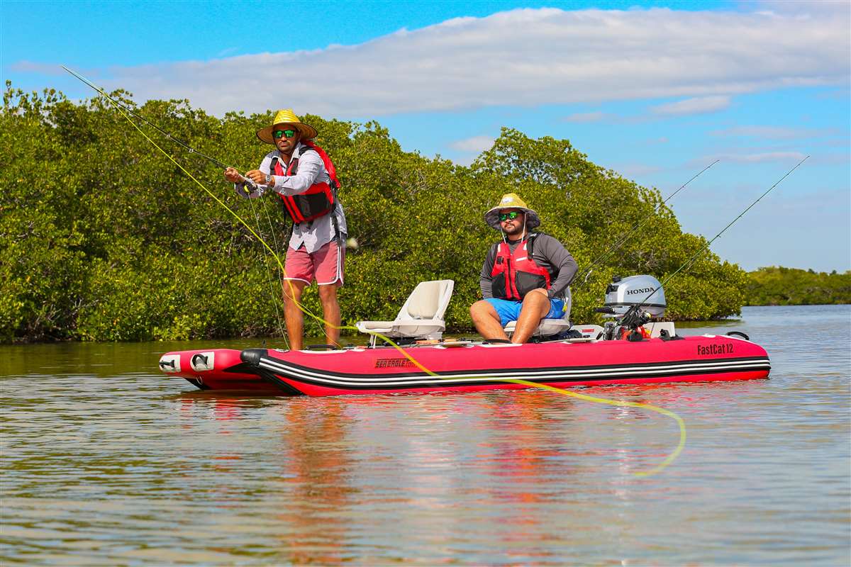 There's nothing like fishing with a friend on a warm sunny Florida day - this is what memories are made of