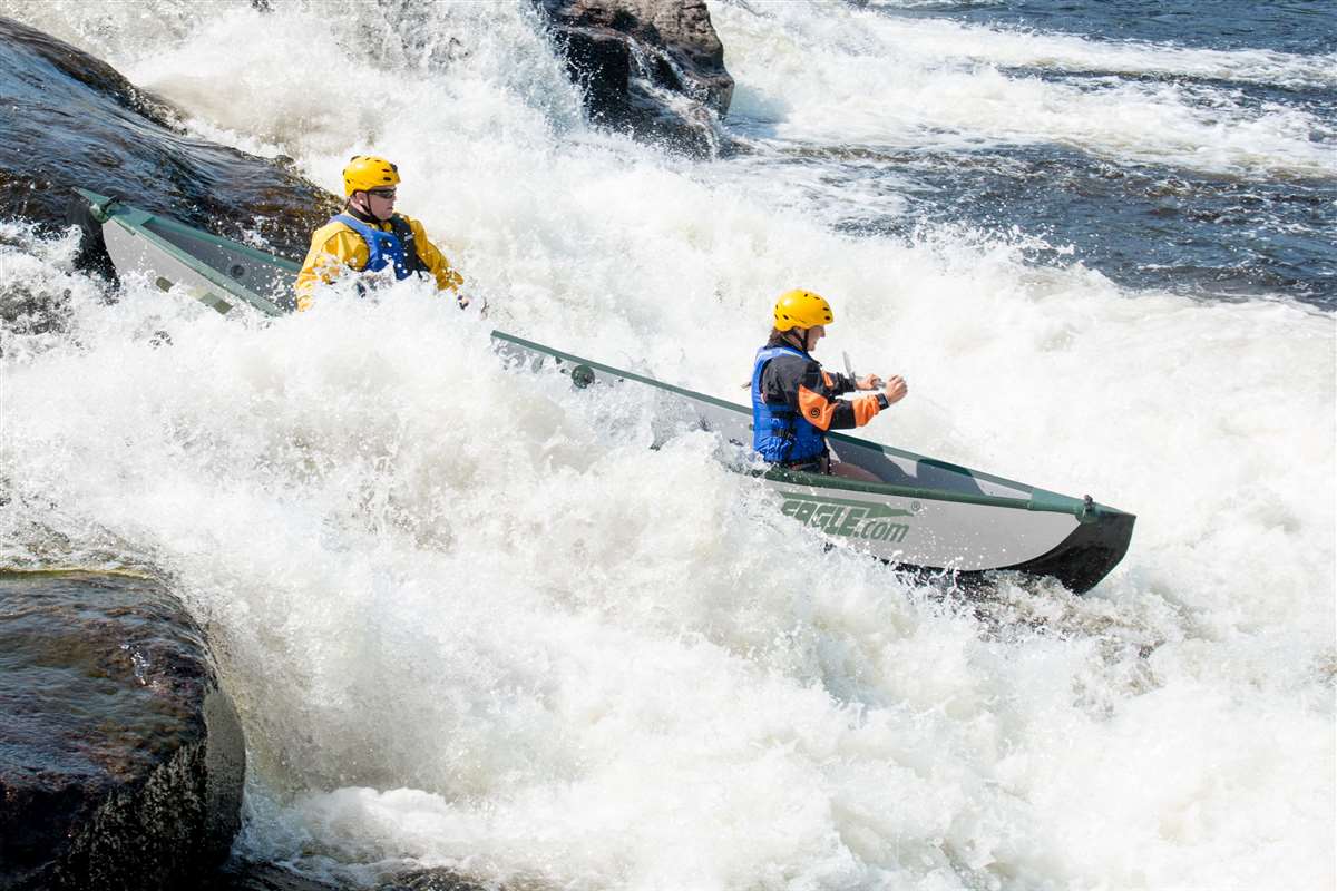 Class IV whitewater no problem
