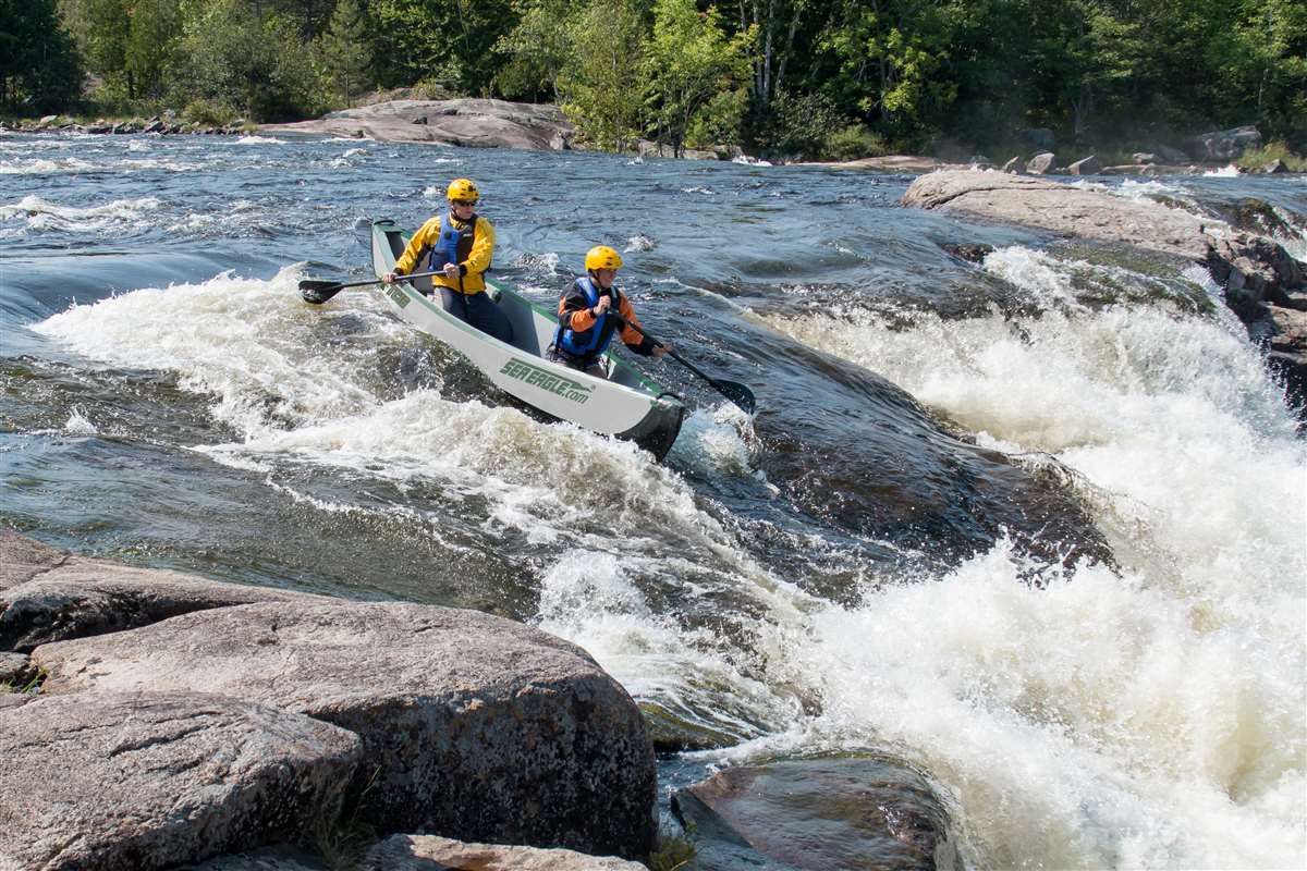 Rated for up to Class IV whitewater!