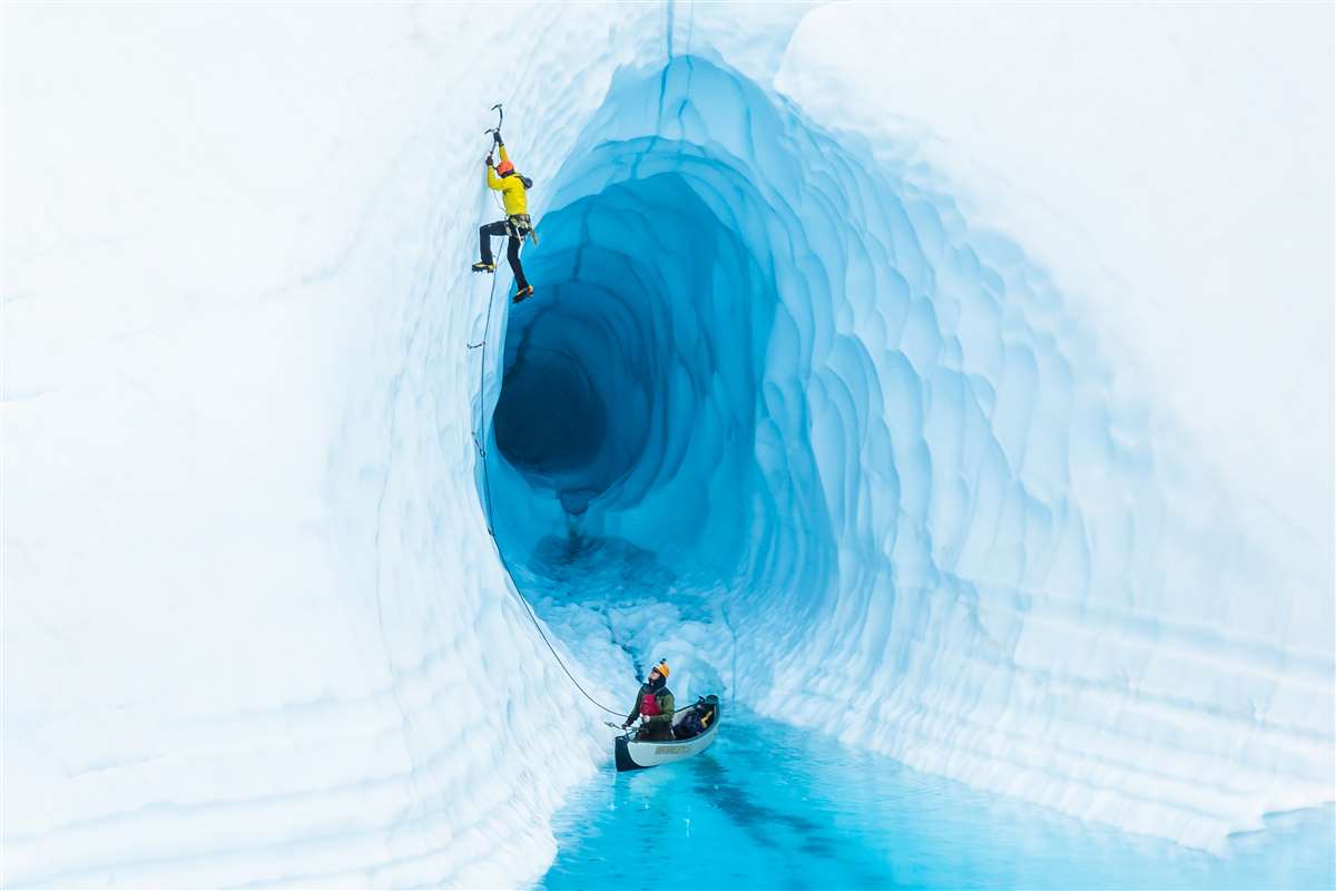 TC16 and glacier climbing? There is nothing impossible for you and the TC16!