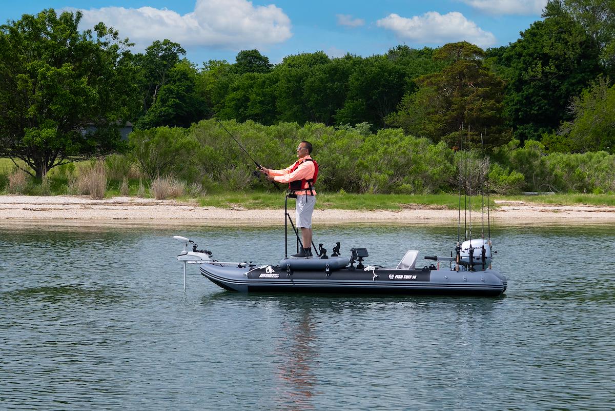 Extend your castability and sight-fishing range with the optional inflatable SightDeck™