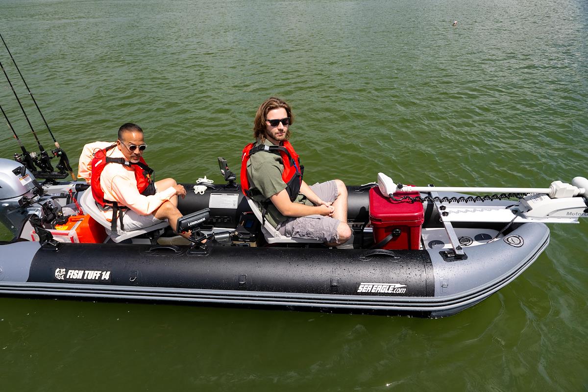 Plenty of room for anglers and the gear you wish!