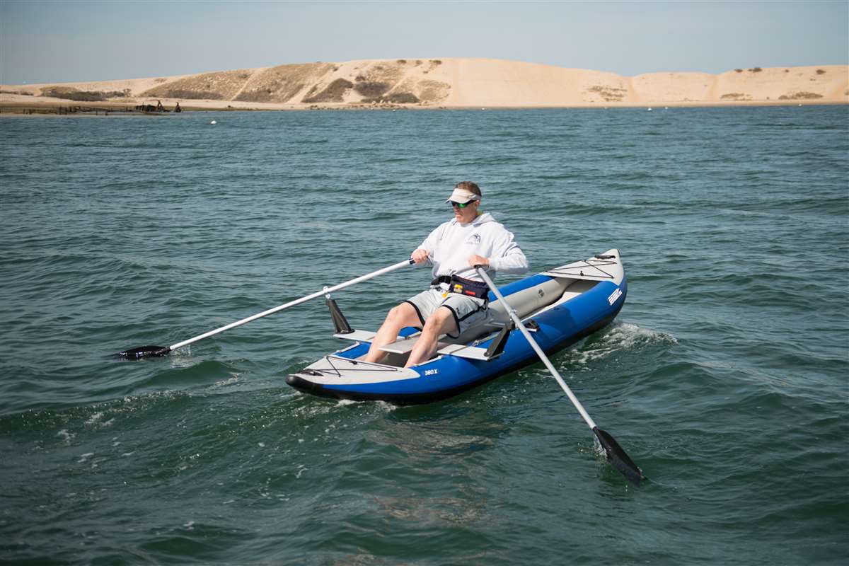 The QuikRow™ attaches in second and is great for exploring the outdoors!