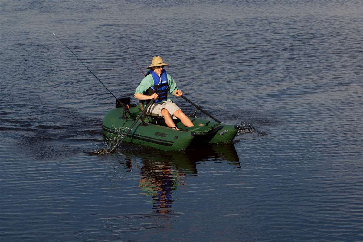 Rowing the 285fpb  is a piece of cake