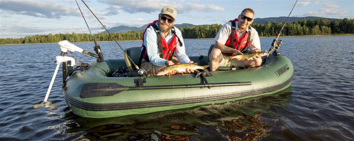 Pickerel reelin all day long!