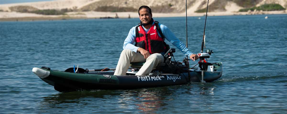 Motor around in silence without spooking the fish