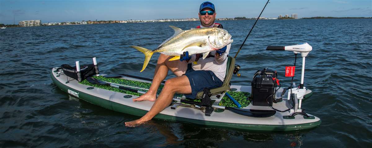 Matt scored a monster Jack Crevalle with his FishSUP126