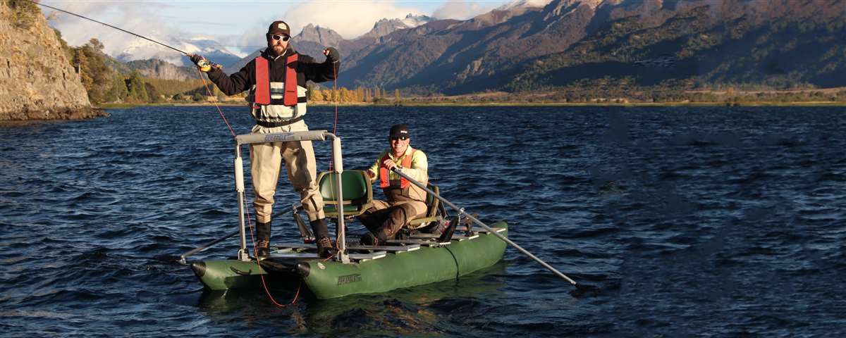 Two man pontoon boat, fully loaded  River fishing boat, Boat, Pontoon boat