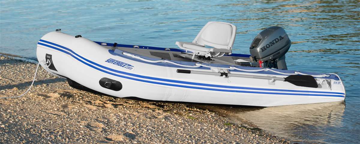 sea eagle 10.6sr 5 person inflatable boat. package prices