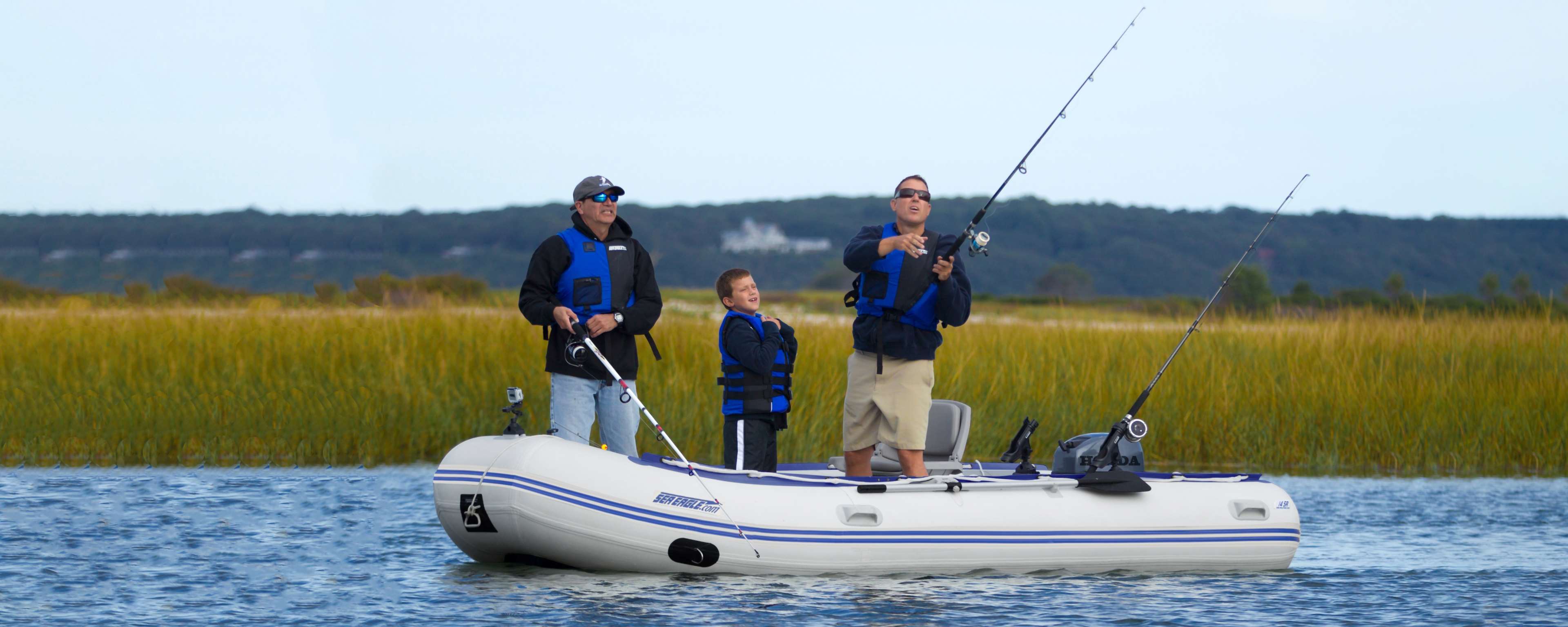 Sea Eagle 14sr 7 person Inflatable Boat. Package Prices starting at 2,799 plus FREE Shipping