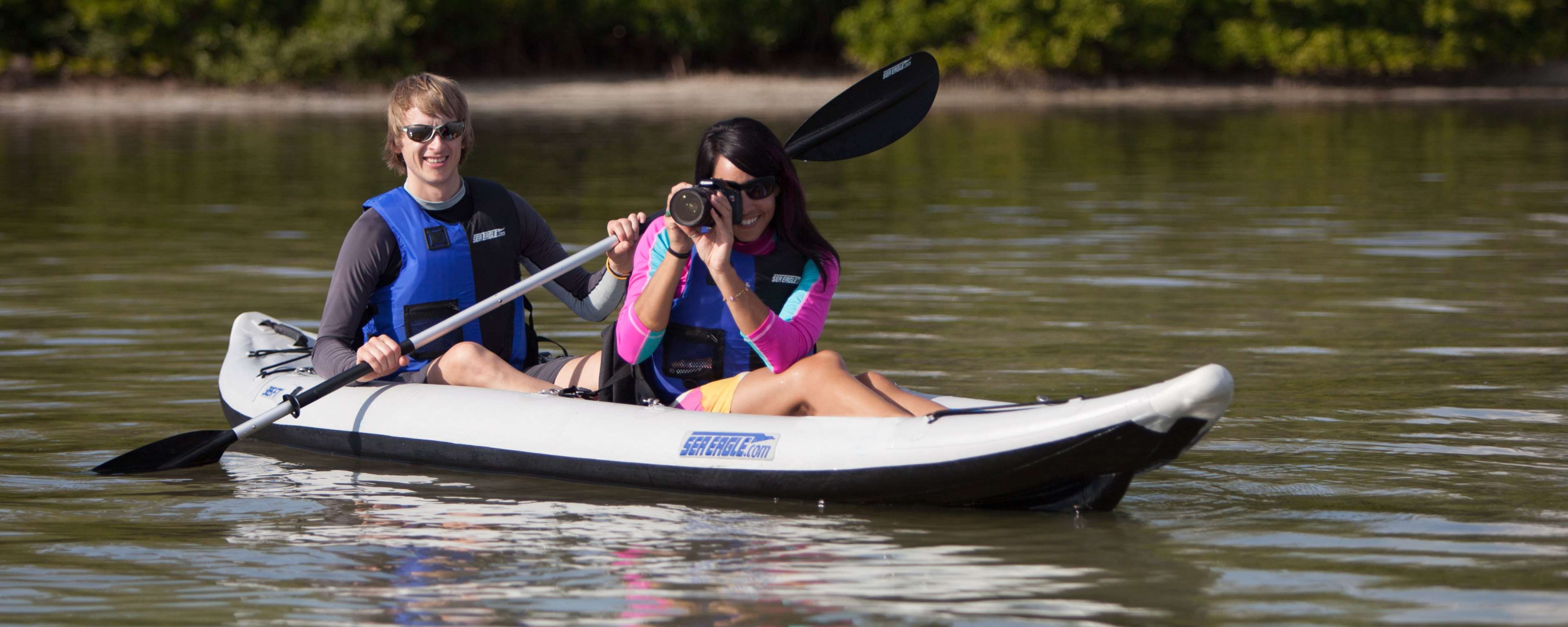 Sea Eagle 385ft 3 person Inflatable Kayak. Package Prices starting at