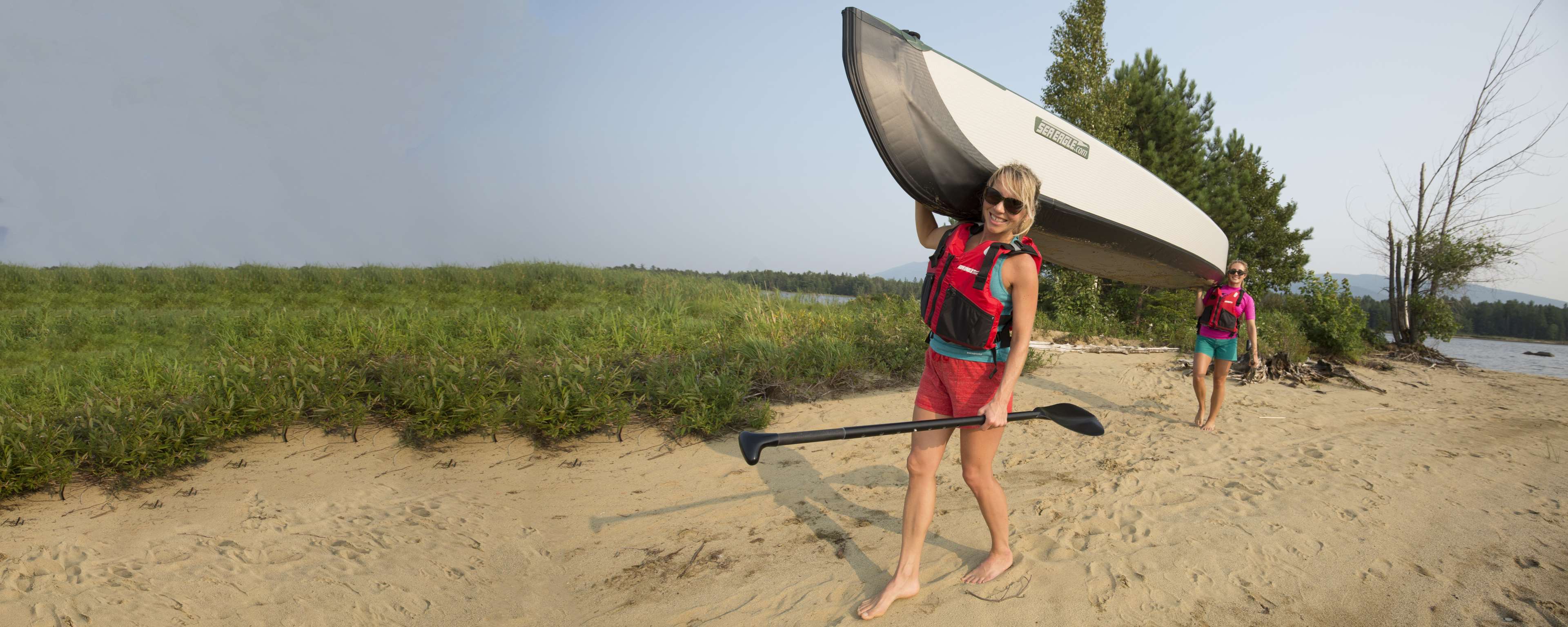 Sea Eagle TC16 3 person Inflatable Canoe. Package Prices starting at