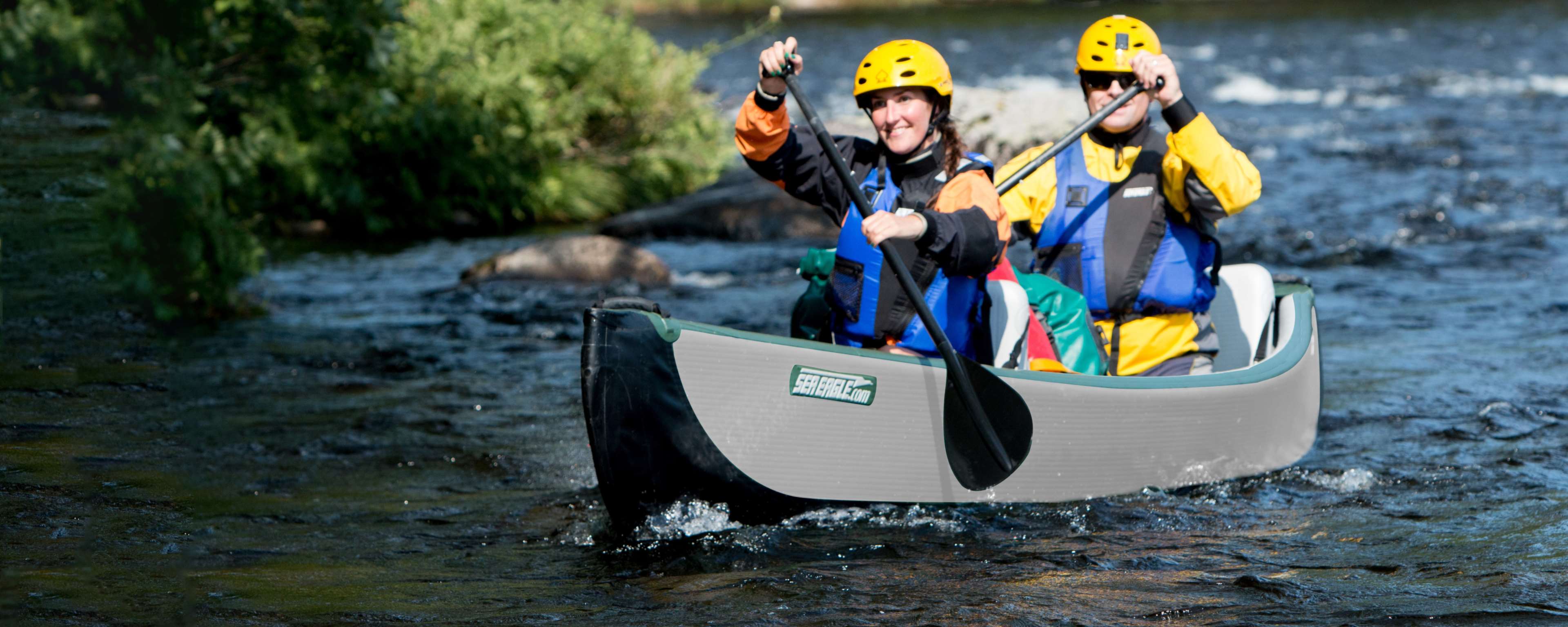 Sea Eagle TC16 3 person Inflatable Canoe. Package Prices starting at