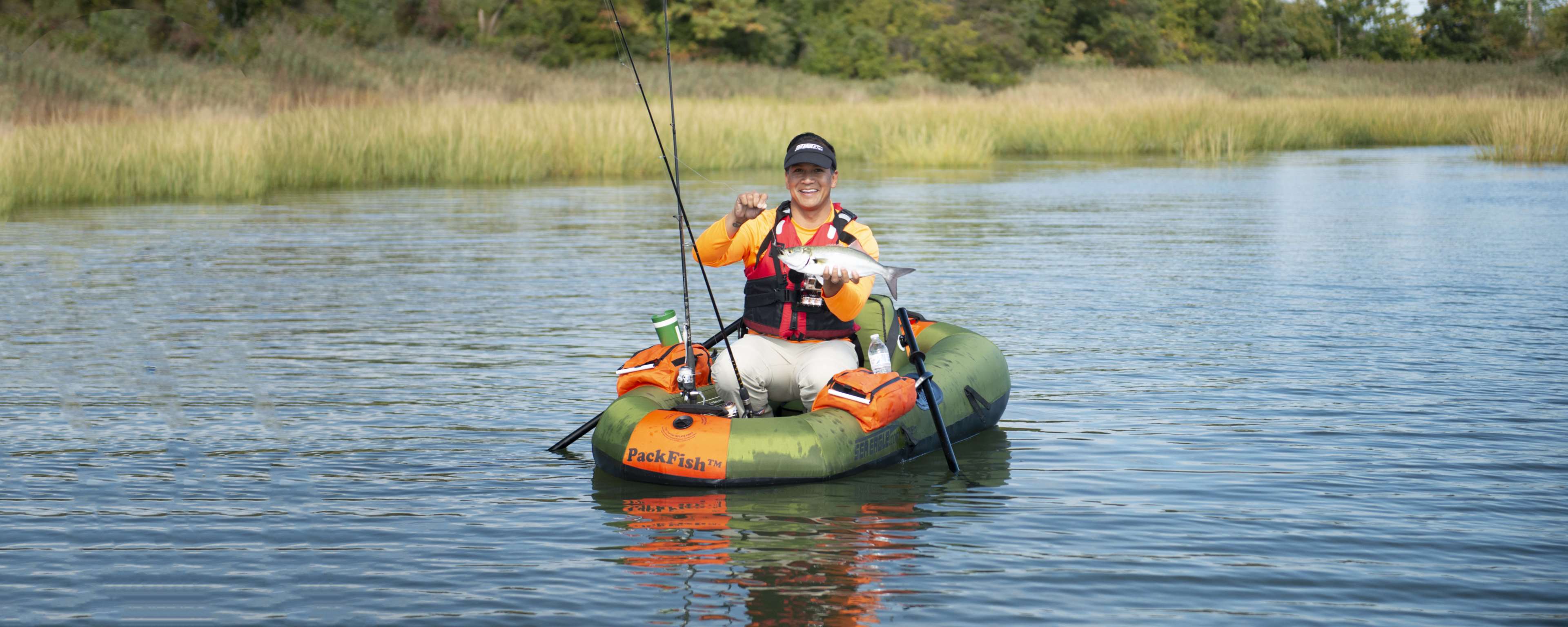 Sea Eagle PackFish7™ 1 person Inflatable Fishing Boat. Package Prices