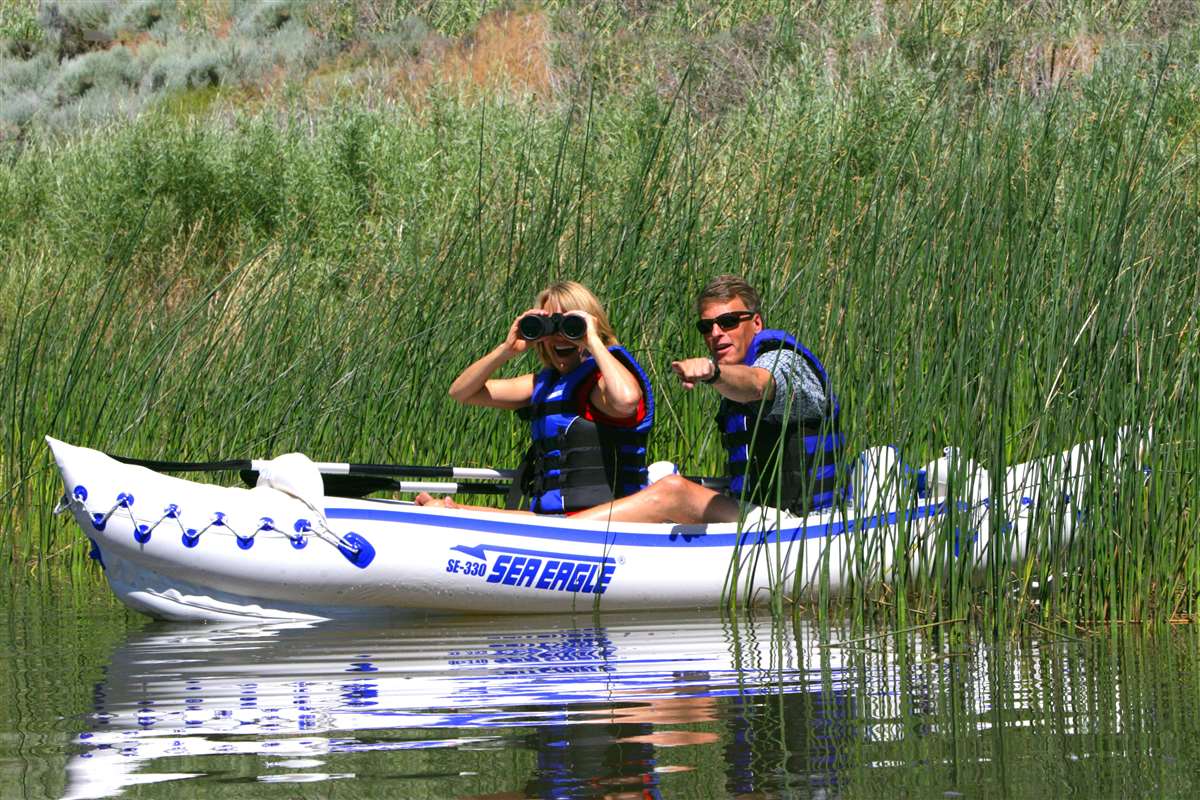 Sea Eagle SE 330 2 person Inflatable Kayak. Package Prices starting at $229  plus FREE Shipping