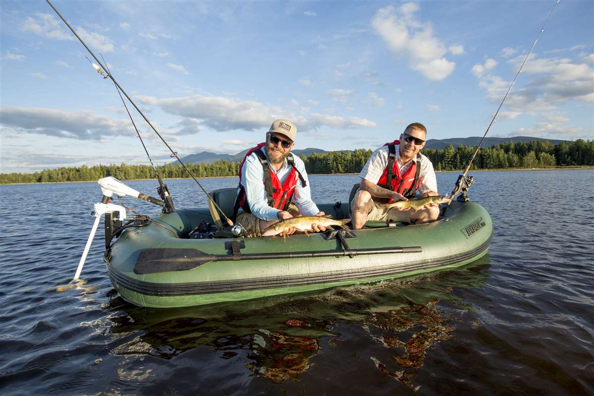 Sea Eagle STS10 4 person Inflatable Fishing Boat. Package Prices starting  at $1,349 plus FREE Shipping