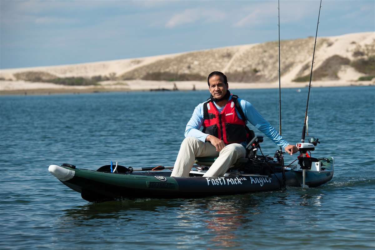 Motor around in silence without spooking the fish