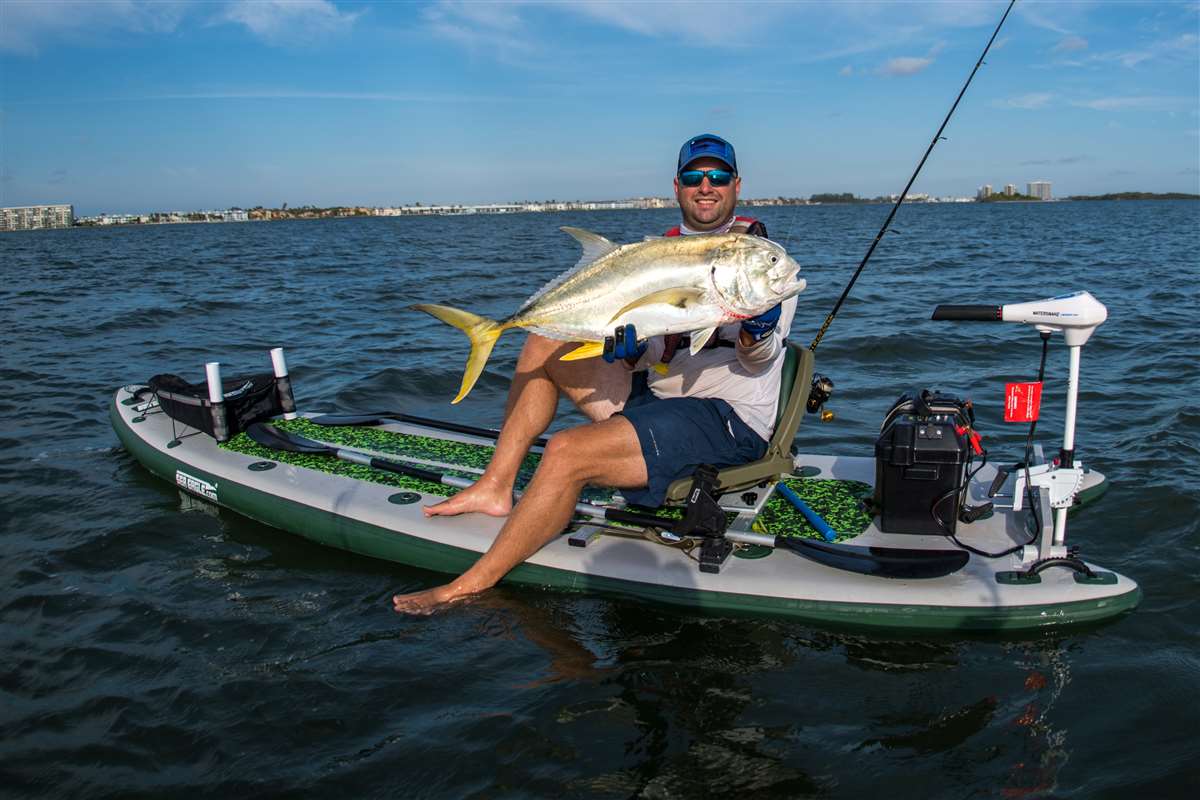 Matt scored a monster Jack Crevalle with his FishSUP126