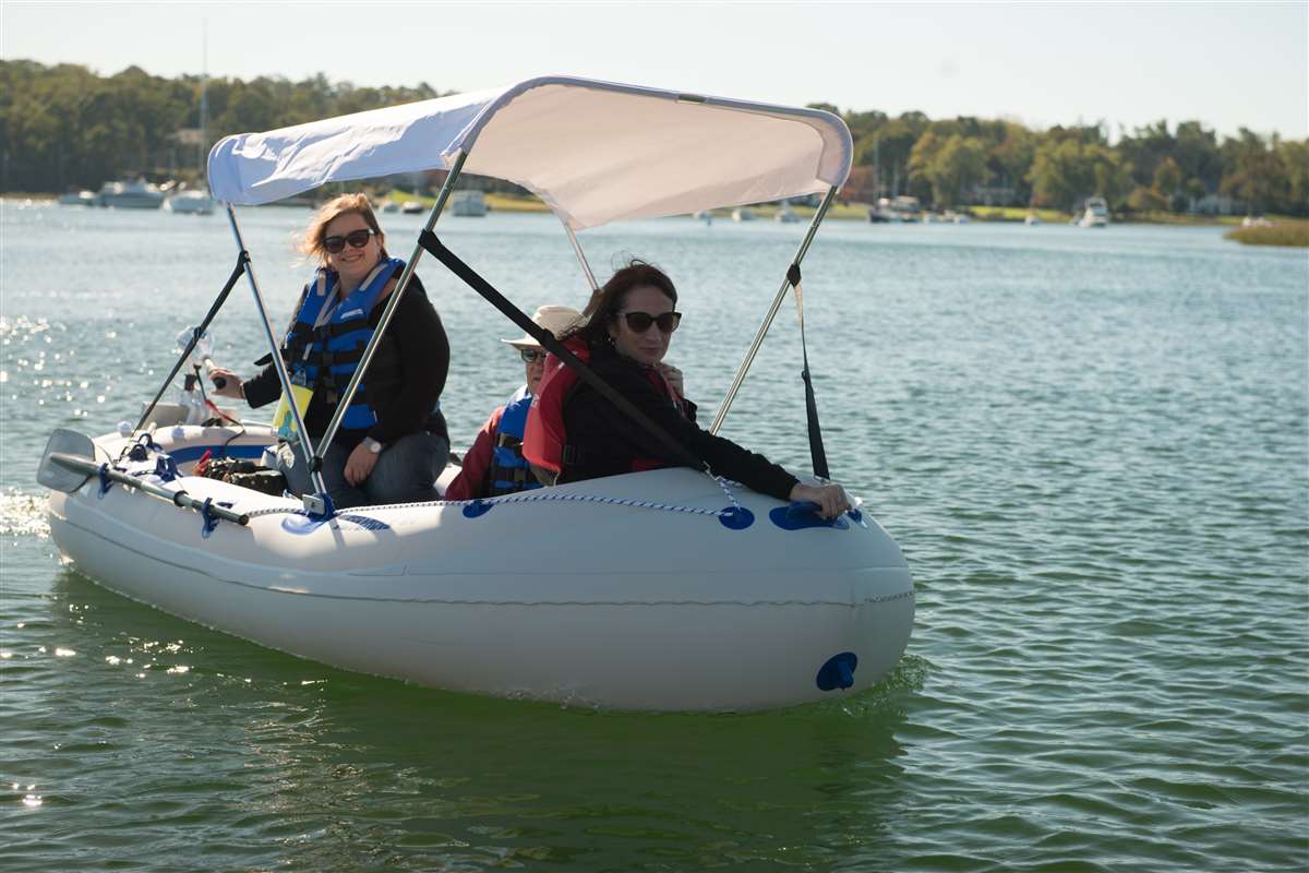 Sea Eagle SE9 4 person Inflatable Boat. Package Prices starting at 