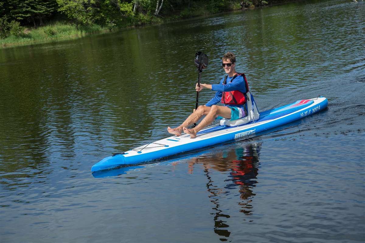 1 Paar Kanu Boat Single End Paddel für Sit on Kayak Angler Angeln Dinghy 