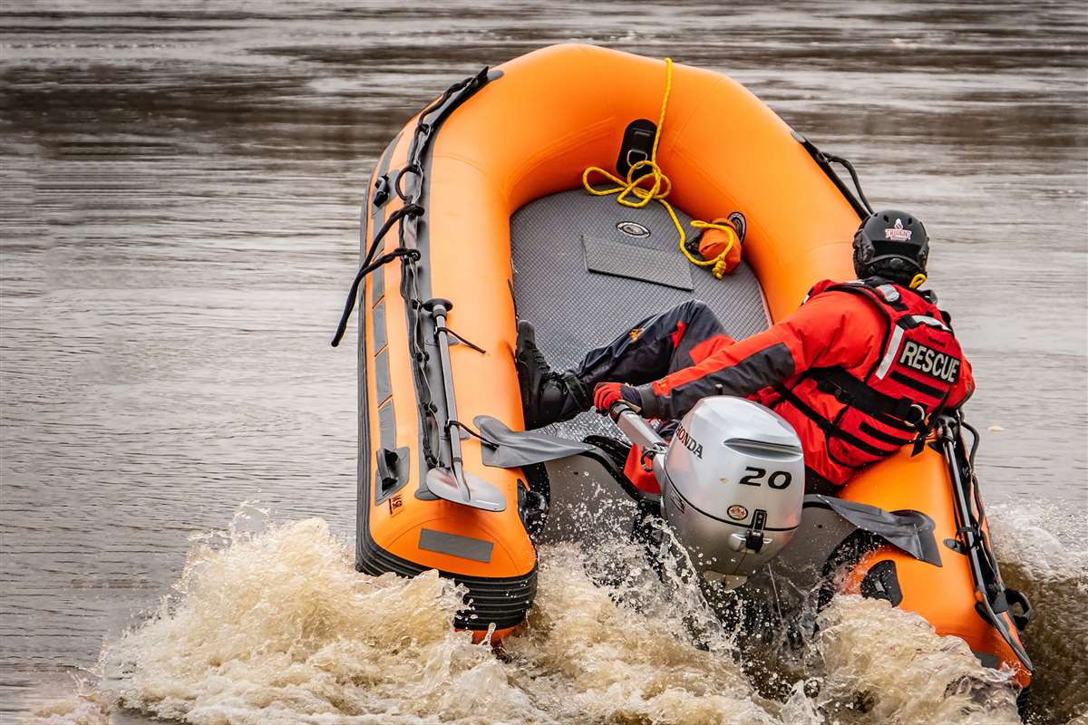 Sea Eagle Rescue14 7 person Inflatable Boat. Package Prices