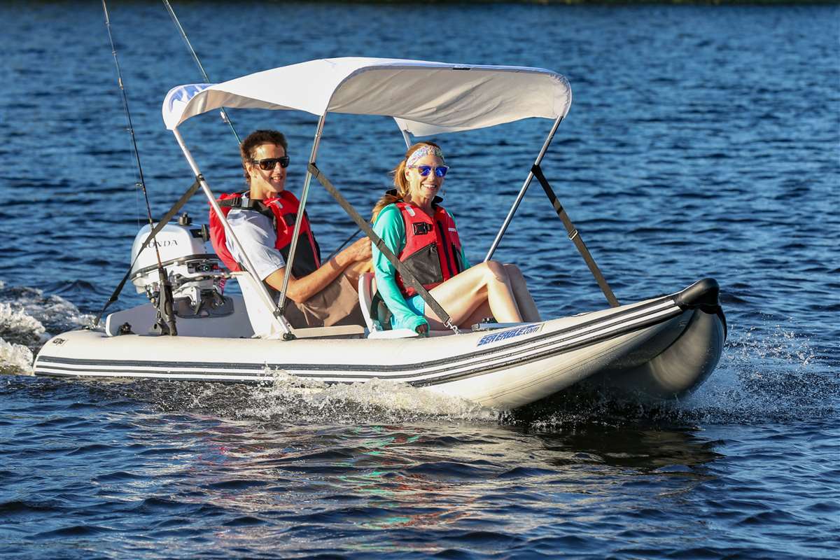 Sea Eagle 375fc FoldCat™ Inflatable 2-person Fishing Boat - SeaEagle.com 